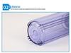 10-Inch Transparent Filter Housing with 4-Point Copper Thread for Household Water Purifiers