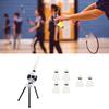 6x White Badminton Shuttlecock Made With PVC For Wear Resistance Badminton Shuttlecocks Balls