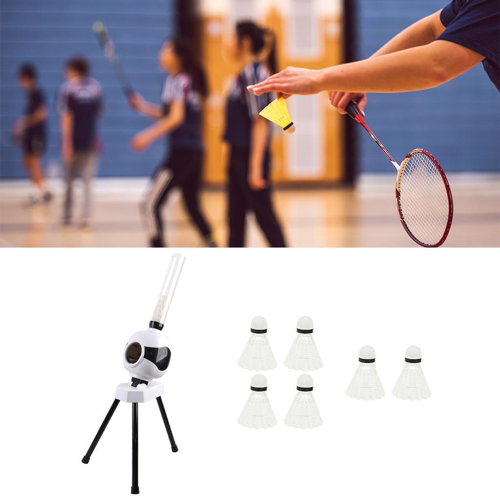6x White Badminton Shuttlecock Made With PVC For Wear Resistance Badminton Shuttlecocks Balls