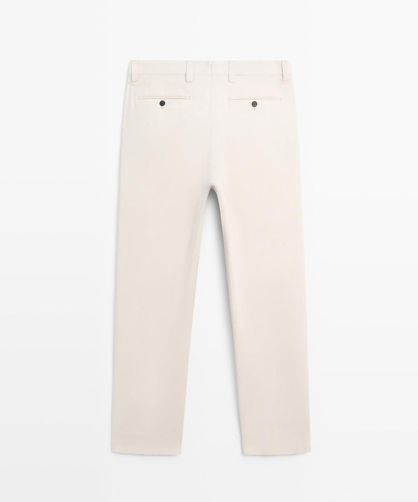 Masimodutti Barrel Fit Tailored Pants