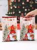 New year gift bag with handles, 16.5 * 25 cm