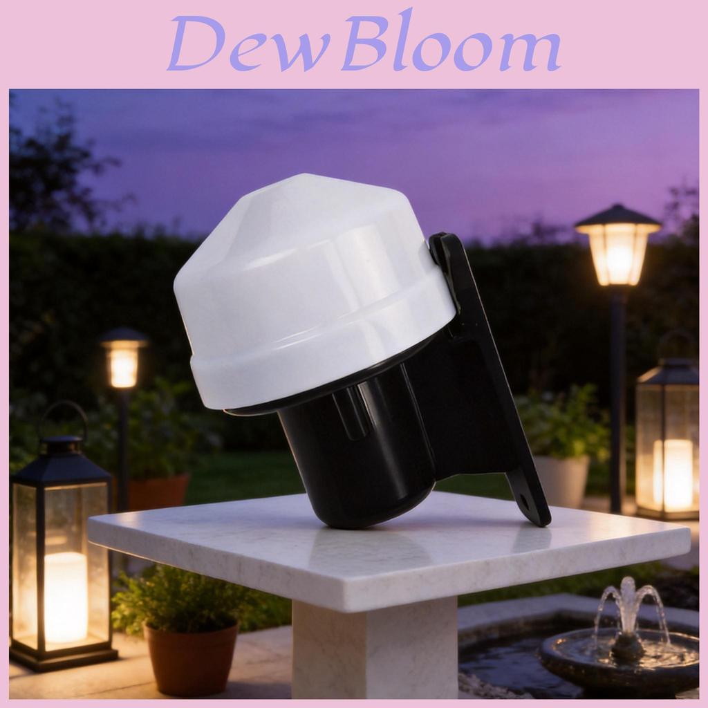 Outdoor Waterproof Street Light Sensor With Light Control For Garden Pathway Illumination