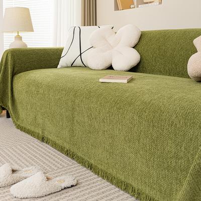 Herringbone Pattern Sofa Cover Cloth Sofa Towel Four Seasons Universal Straight Row Sofa One Piece Full Covered Cover Blanket