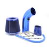 76mm Universal Car Cold Air Intake System Turbo Induction Pipe Tube Kit With Air Filter High Flow Performace Air Filter Inlet
