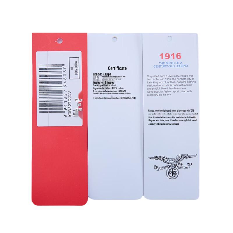 Kappa Men's Back-to-Back Logo Cotton T-Shirt K0D32TD21V