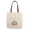 Versatile Canvas Tote Bag with Zipper – Large Capacity for Office Workers & Students