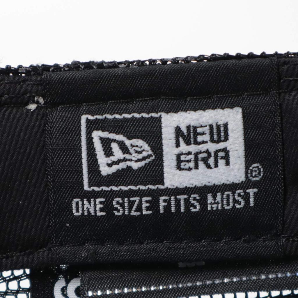 New Era 9FIFTY Original Fit Mesh Free Size Cap, Black, (Adjustable)