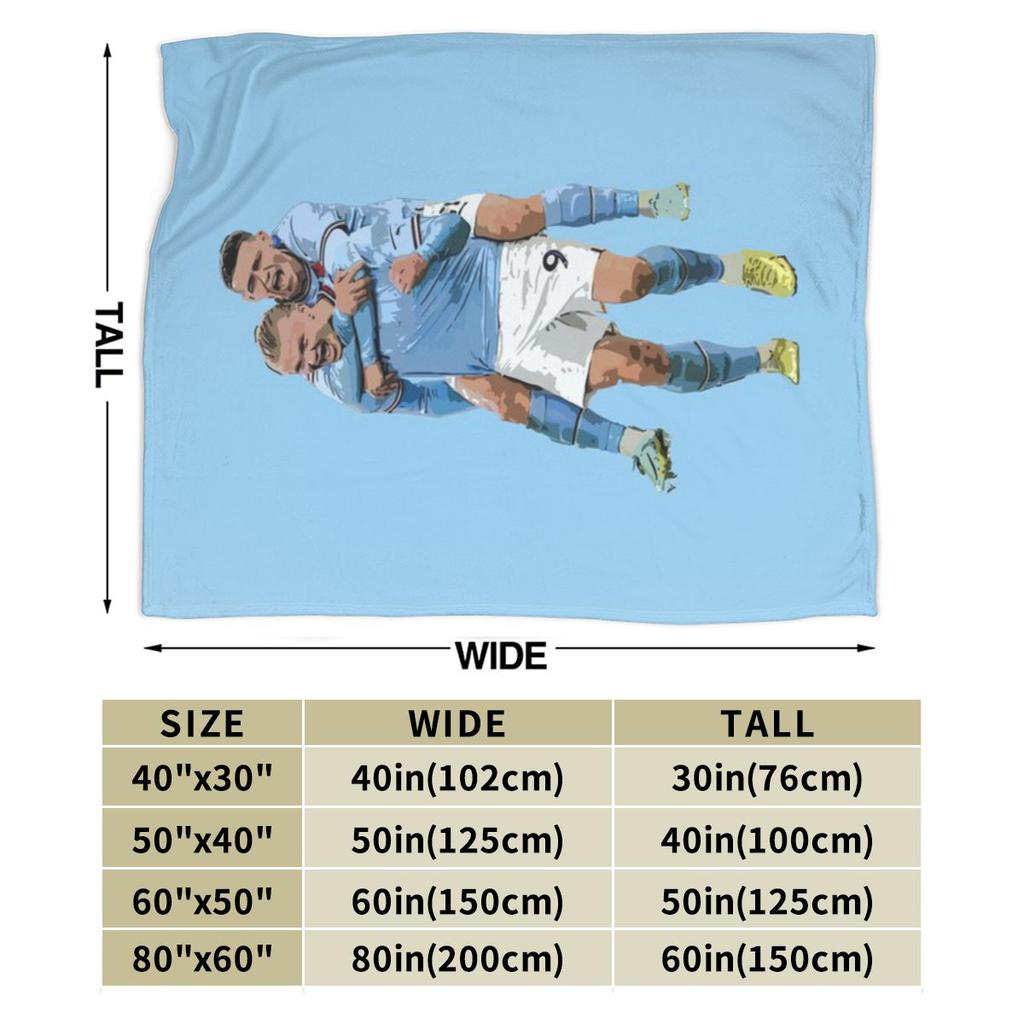 Halaand Foden Coperta Personalizzata Confortevole in Micro Pile Ultraleggero