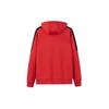 Anta Logo Patch Drawstring Hooded Long Sleeve Sweatshirt Men Tops Red 952237718-2