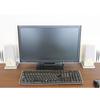 of 10 x 10 cm Experience a unique sound quality only this stone can Superior sound with natural stone speaker stands and Ideal size for PC Set of