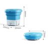 Ultrasonic Folding Washing Machine Underwear Socks Sterilization and Disinfection Mini Washer Home Travel
