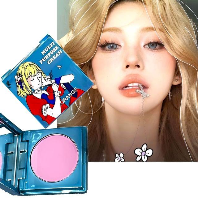 HERORANGE - Multi Purpose Lip & Cheek Blush Cream - 4 Colors 2