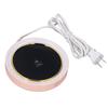 Electric Cup Warmer Constant Temperature 2 Modes LED Light Desk Cup Warmer for Office Cafe Home  AC ‑