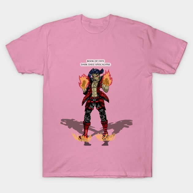 T-Shirt Damen Bof Dark Dayz Apocalypse Jacob Harajuku Print Kawaii T-Shirt Sommer Kurzarm Damen T-Shirt Top Tee