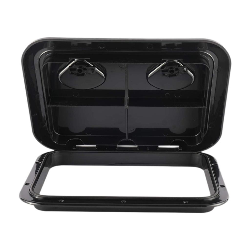 Sturdy Marine Deck Access Hatch Rectangular Cover Lid Engineering Plastic High Performance Door for Vessel RV Yacht