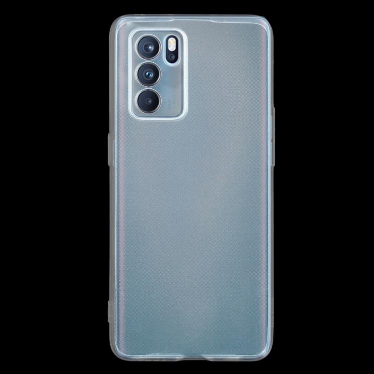For OPPO Reno6 Pro 5G 0.75mm Ultra-thin Transparent TPU Soft Protective Case