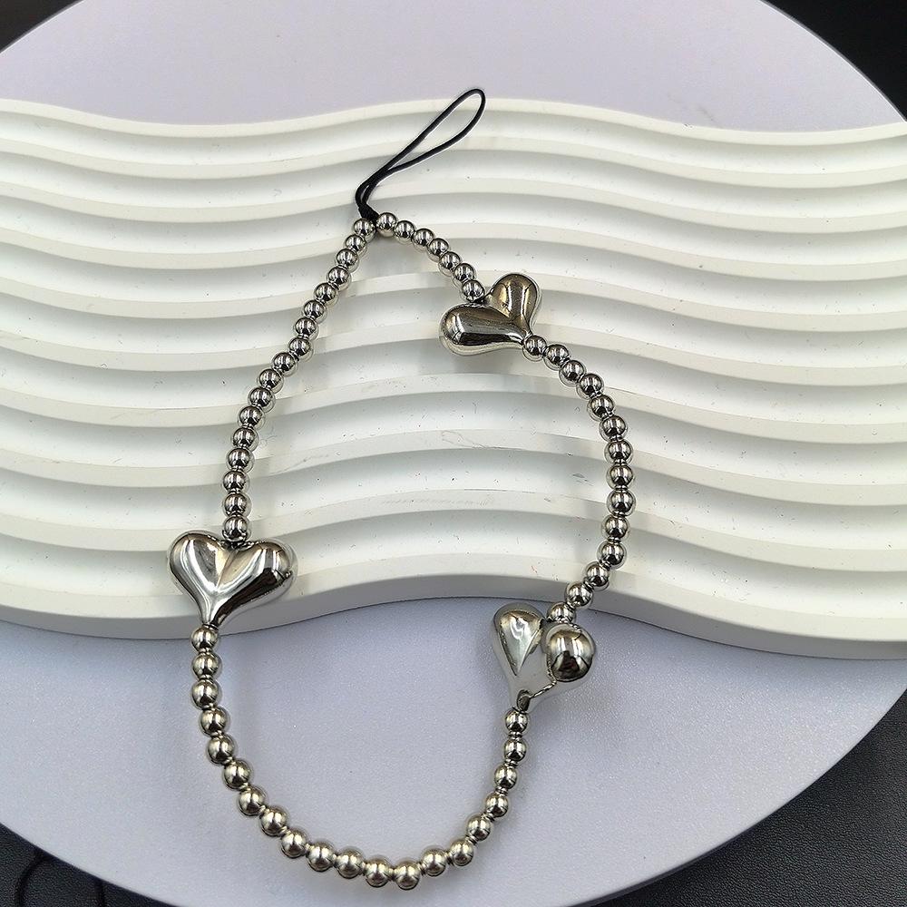 Boho Love Bow Bead Bracelet - Cute Ins Style Phone Jewelry Wristband Chain