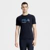 Fila Basic Minimalist Sports Fitness Cool Feeling Round Neck Short Sleeve T-Shirt Men Tops Deep-Black A11M331114F-BK