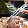 1pcs 12 Inch Stainless Steel Cooking Tweezers Kitchen Tongs BBQ Tool Tweezers for Cooking Kitchen Accessories CFQJ007
