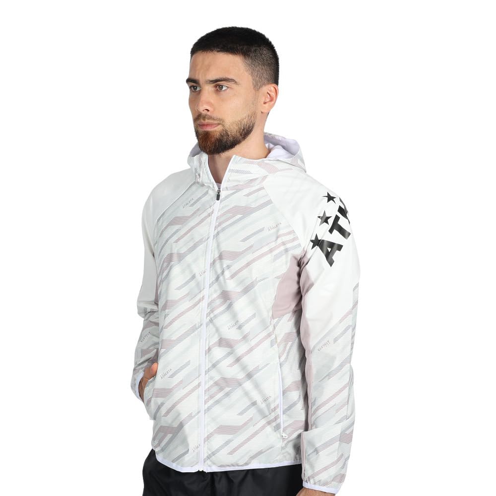 

ATHLETA Эластичная тренировочная куртка средней длины, Белая, белый