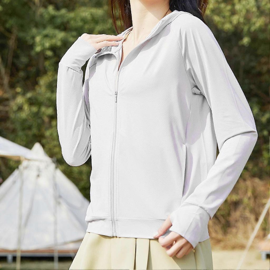 XL White Women's  - Quick Dry Ventilated | Ideal for Outdoor Running and Hiking