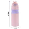 316 Stainless Steel Water Bottles 600ml Vacuum Mug Trendy Insulated Cup  for Travel