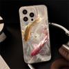 Koi Good Luck pattern Phone Case For iPhone 17 Pro 15 16 14 13 12 11 Pro Max 17e 16e 8 7 Plus XR XS X Sliver Soft Drop Cover