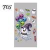 Home Window Ornaments Halloween Cartoon Cling Stickers, Ghost Pumpkin Candy Glass Decals, Self-Adhesive Removable Decorative Posters Art for