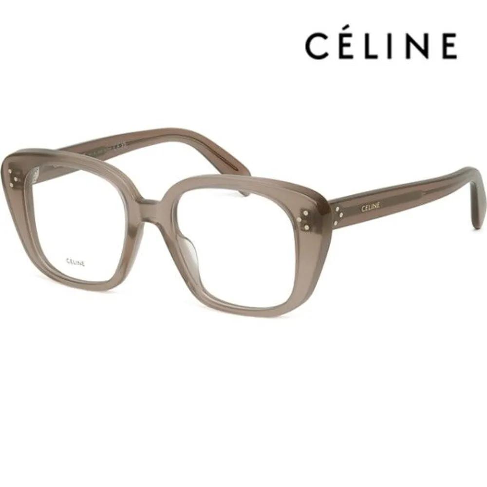 

[Celine] Eyeglass Frame CL50136I 045 Square Transparent Brown Horn-rimmed