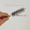 Hexagonal Pipe Cleaning Brush - 304 Stainless Steel & Copper Wire, Rust Removal for Drills, Inner Hole & Test Tube Cleaner.