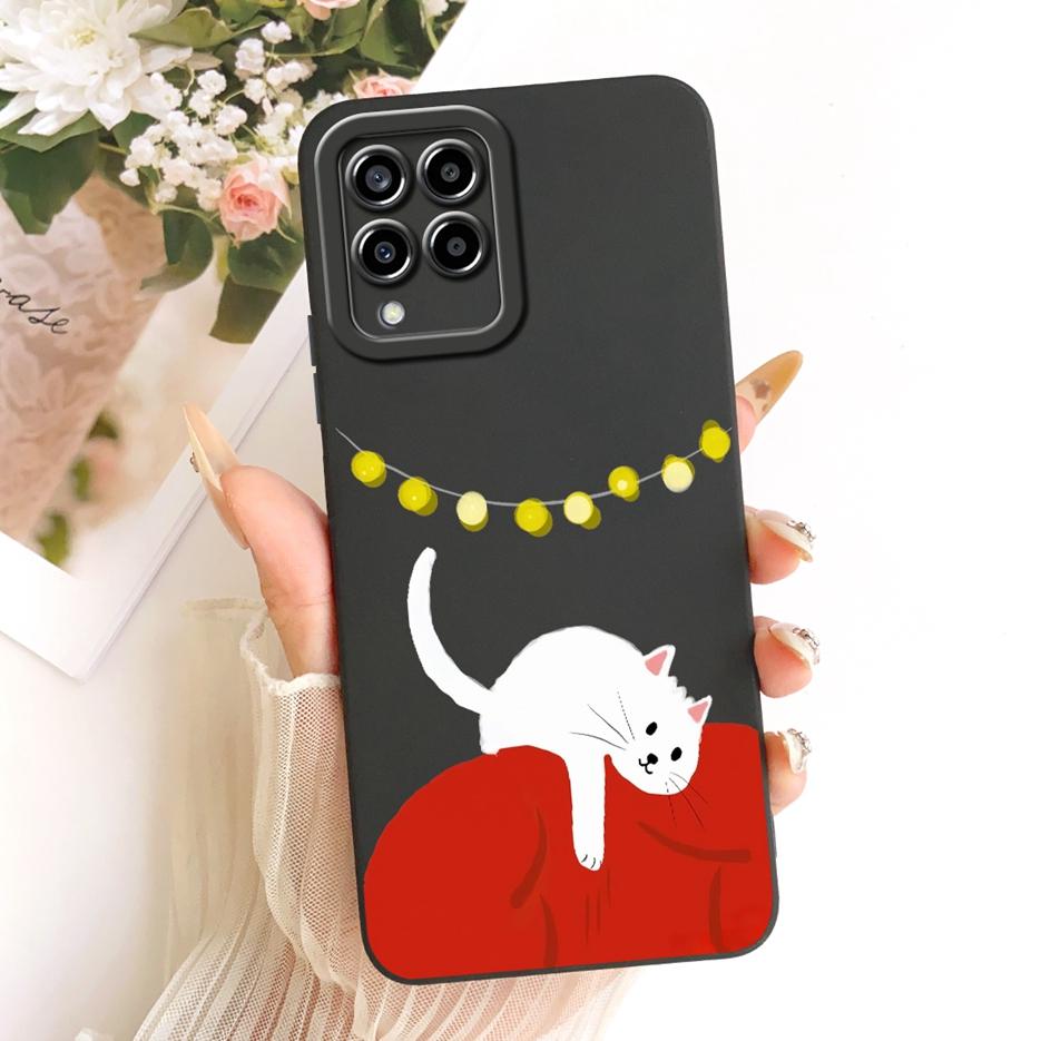 For Samsung Galaxy M33 5G Case SM-M336B Cute Rabbit Cartoon Cover Soft TPU Phone Cases For Samsung M33 M 53 Galaxy M53 5G Fundas