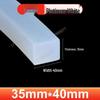 High-Temperature Resistant Transparent Silicone Rubber Sealing Strip