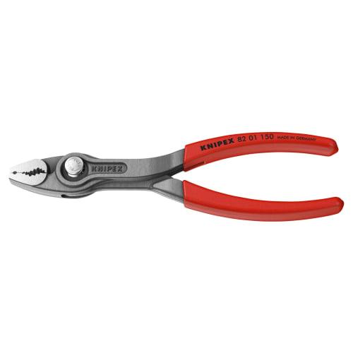

Плоскогубцы KNIPEX Twin Grip с шарнирным соединением, регулируемая ширина раскрытия, для удаления винтов, удаления изношенных болтов, гаек и многого другого, пластиковые ручки с покрытием, 150 мм,