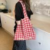 Casual Plaid Large-capacity Bag Women's New Shoulder Bag Casual Versatile Tote Bag
