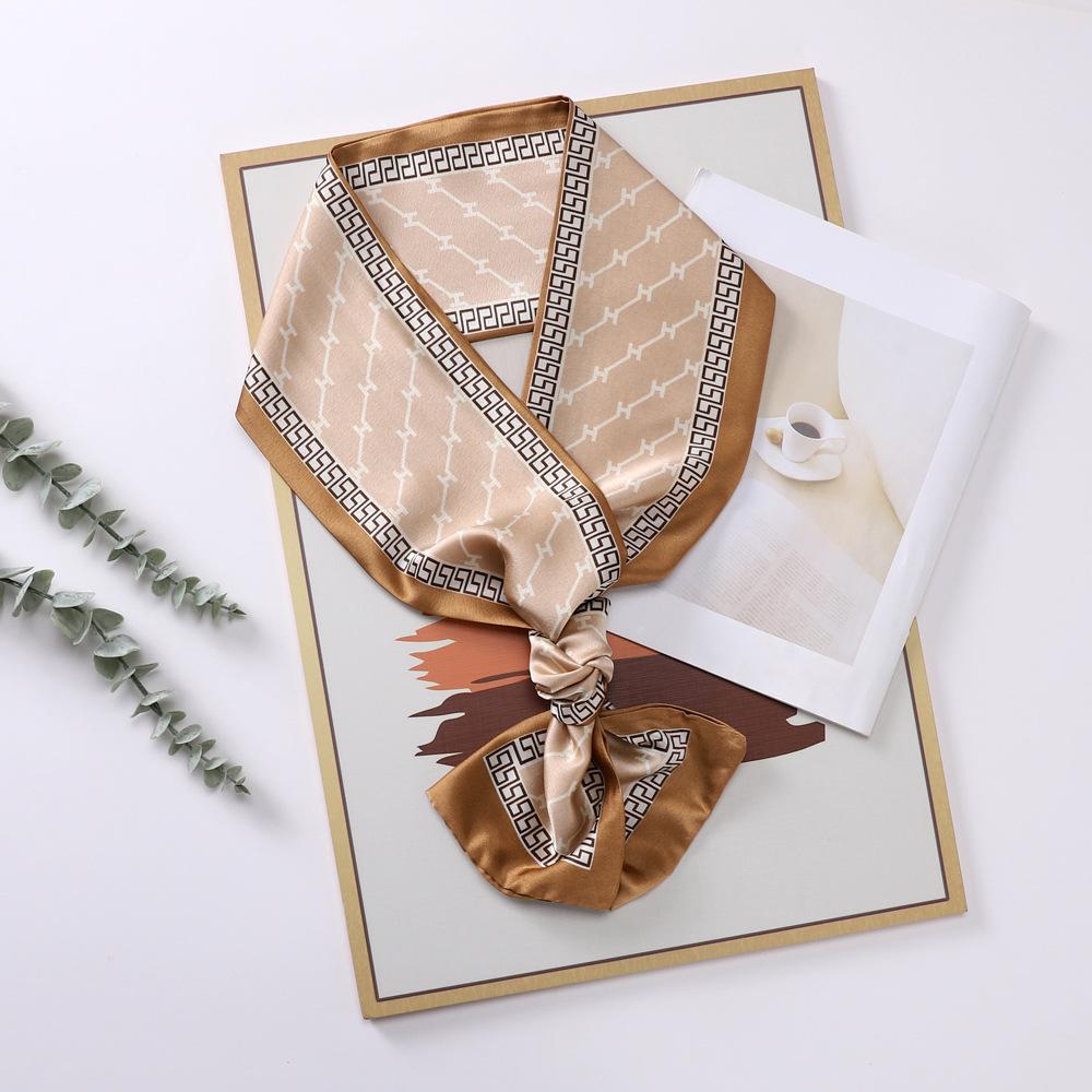 Kleine Und Vielseitige Schals Für Damen Schmale Und Kleine Schals Haargummis Temperamentvolle Bänder Schals Und Schals