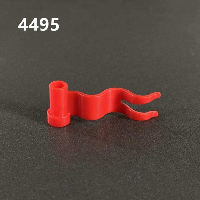Small Particles Puzzle Mosaic Building Block Accessories 4495 Compatible Basic Parts Flag Red Flag Flying Flag