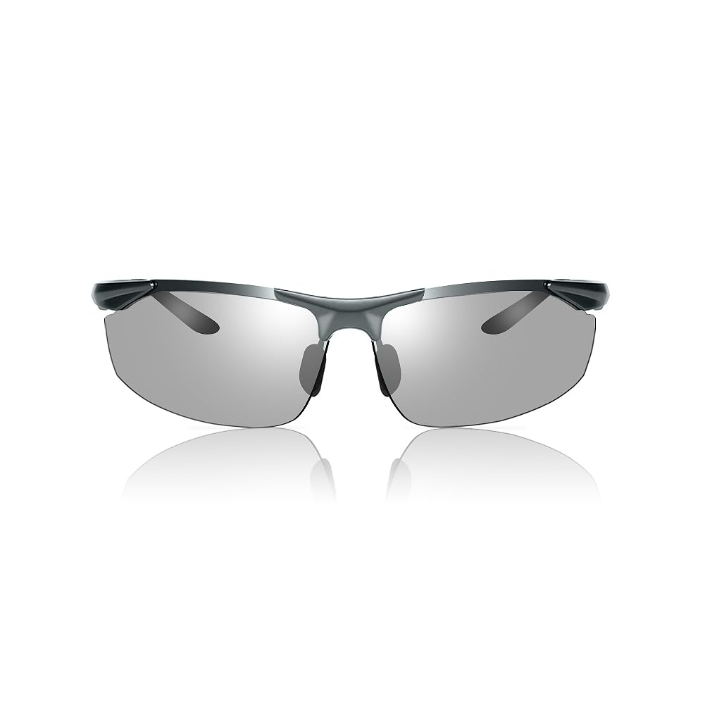 

Polarized Sports Polarized Ultra Light UV400 UV Changing [Glazata] Sunglasses, Lenses, Metal, Protection, Driving/Baseball/Biking/Night
