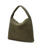 Athe Vanessabruno Khaki Neoprene Weaving Shoulder Bag L Aaba6E851K3