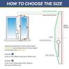 Flexible AC Window Seal Cloth Conditioner Outlet Window Sealing Kit  Air Condition Accessories