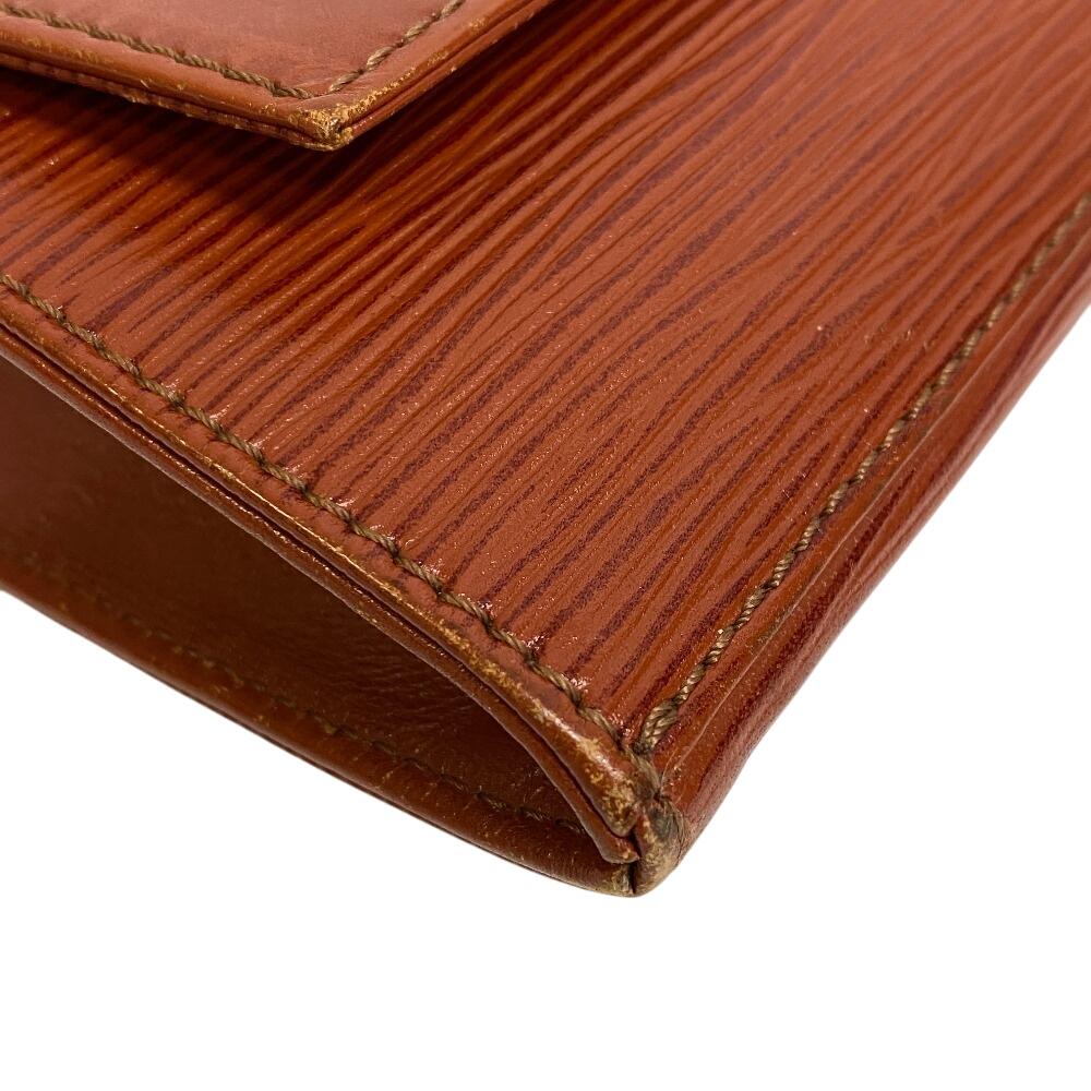 LOUIS VUITTON M52723 business bag Epi Epi Leather Jena 28 Clutch bag Brown Epi Leather mens Used