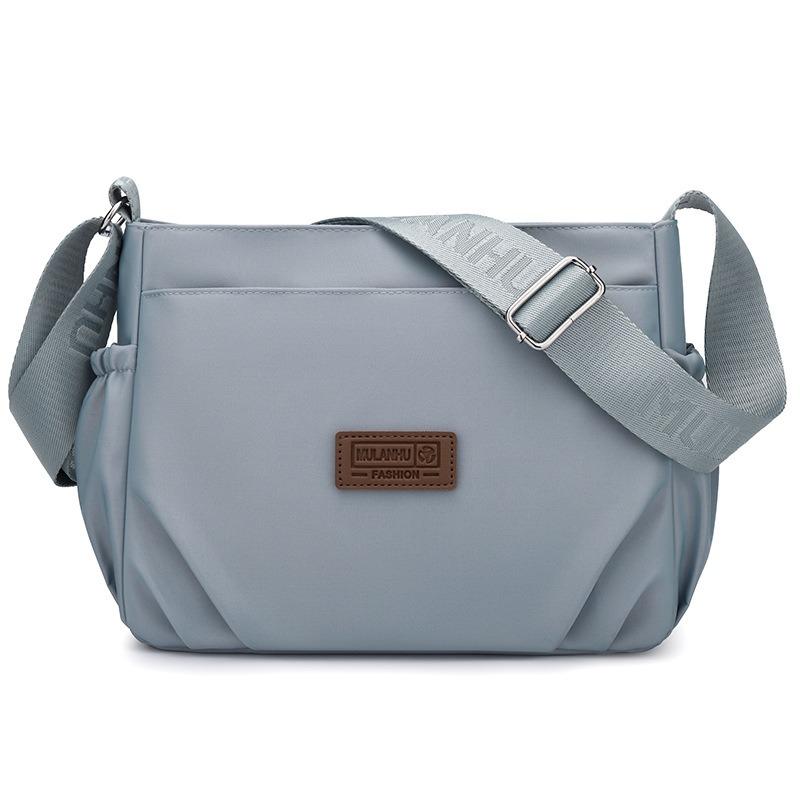 New Versatile Atmospheric Women's Bag Mother Bag Multi-layer Soft Leather Shoulder Messenger Bag Mother-in-law Bag Diagonal Backpack