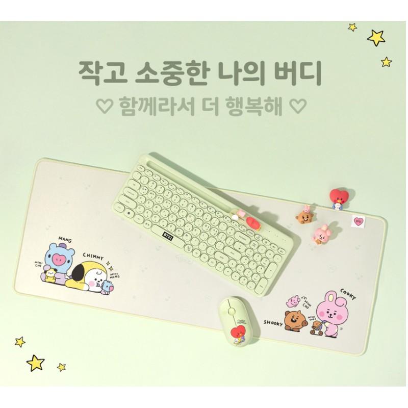 Mouse Pad Longo Oficial BT21 do BTS MY Littele Buddy