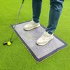 Foldable Putting Practice Mat Microfiber Golf Club Towel Golf Practice Aid  Indoor Outdoor Practice