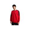 Anta Training Series Wide Stripe Design Logo Pullover Long Sleeve Sweatshirt Men Sweatshirt Red 952237715-2