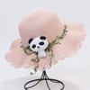 Women's Wide Brim Straw Sun Hat - Foldable Beach & Vacation Hat