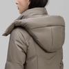 Winter Long Down Coats for Women Vintage Parkas Hooded 2026 Elegant Thick Warm Down Jackets Woman Outerwears