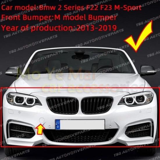 Front Bumper Tow Hook Cover for BMW M220i M228i M230i M235i M-SPORT 2014-