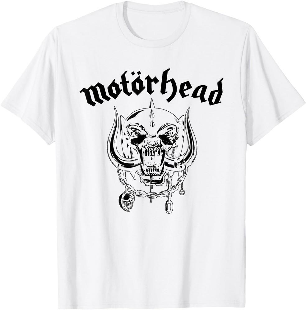 

Motörhead – Flat Warpig White T-Shirt M