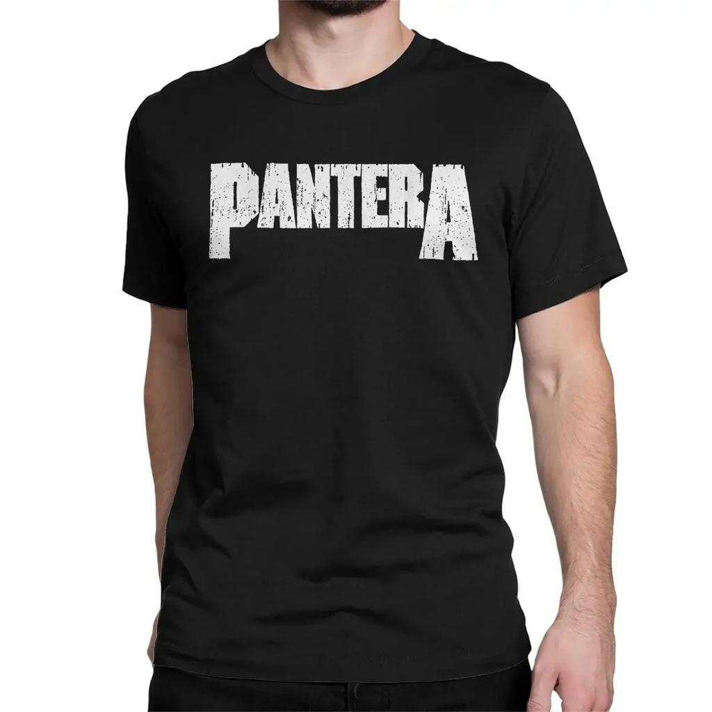 American Heavy Metal Band Pantera Poster Graphic Print Tshirt Men Women Crewneck Cotton Tee New  Harajuku Fashion Oversized Top