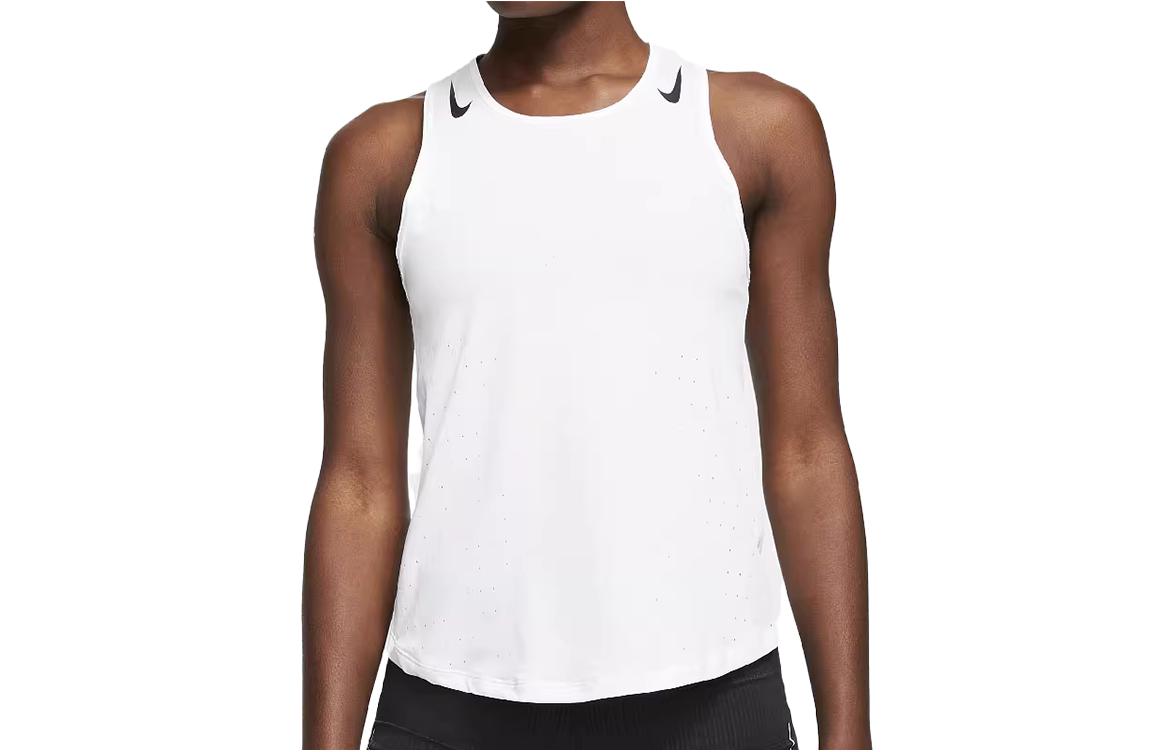 Nike Tank Tops Women s White Straight Fit CJ2370-100 S